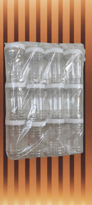 PK Collection Plastic Utility Container  - 250 ml(Pack of 12, Clear)