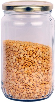 AFAST Glass Cookie Jar  - 500 ml(Clear)