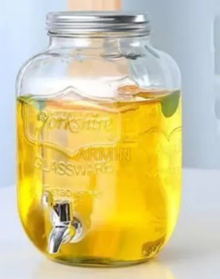 RP Traders Glass Utility Container  - 4000 ml(Clear)