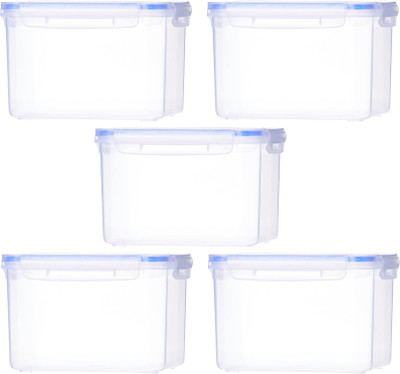 Randal Plastic Utility Container  - 1800 ml(Pack of 5, White)
