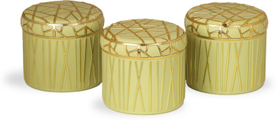 Selvel Polypropylene Utility Container  - 450 ml(Pack of 3, Green)
