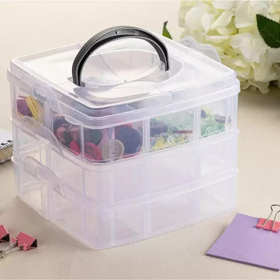 SJK Plastic Utility Container  - 1.5 dozen(Multicolor)