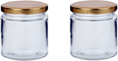1st Time Glass Utility Container  - 100 ml(Pack of 2, Clear)