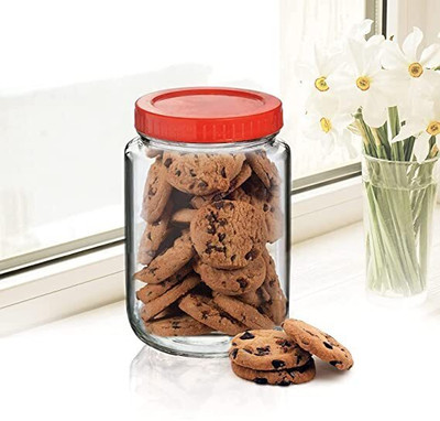 VERPHX Glass Grocery Container  - 500 ml(Clear)