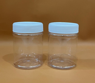 Aster Plastic Grocery Container  - 250 ml(Pack of 2, Clear)