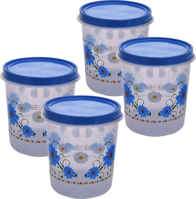KUBER INDUSTRIES Plastic Utility Container  - 5 L(Pack of 4, Blue)