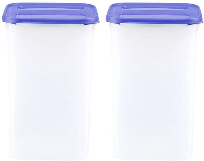 Cutting EDGE Plastic Grocery Container  - 7.5 L(Pack of 2, Blue)