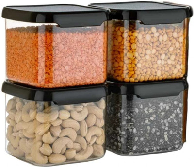 MAXIITOOLII Plastic Grocery Container  - 500 ml(Black)