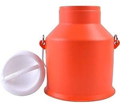Silver tech Plastic Milk Container  - 5 L(Orange)