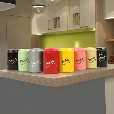 KHAGAY Plastic Utility Container  - 250 ml(Pack of 8, Multicolor)