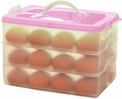 Wishbone Plastic Egg Container  - 3 dozen(Multicolor)