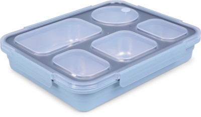 Celltone Stainless Steel, Plastic Fridge Container  - 500 ml(Blue)