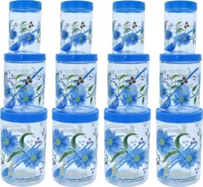 PMW Plastic Honey Jar  - 0 ml(Pack of 12, Multicolor)