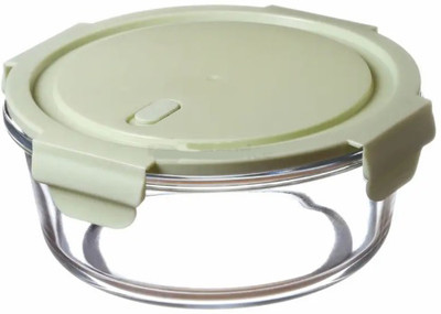 IndusBay Glass Utility Container  - 400 ml(Green)