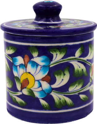 Natriel Earthenware Utility Container  - 300 g(Blue)