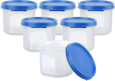 Flipkart SmartBuy Plastic Utility Container  - 250 ml(Pack of 6, Blue)