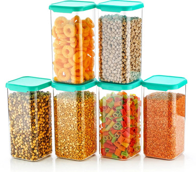 EMBICON Plastic Grocery Container  - 1500 ml(Pack of 6, Blue)