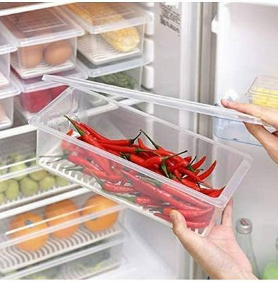 octane Plastic Fridge Container  - 1500 ml(Clear)