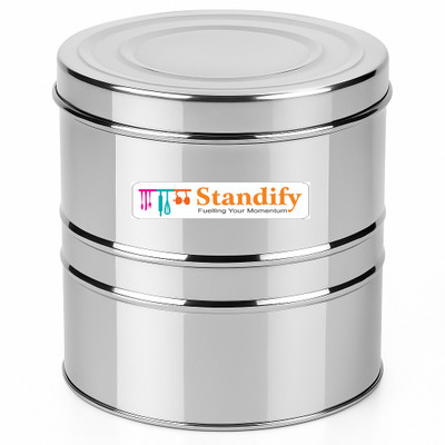 Standify Stainless Steel Utility Container  - 1500 ml(Silver)
