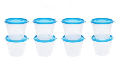 Cutting EDGE Plastic Grocery Container  - 1 L(Pack of 8, Blue)