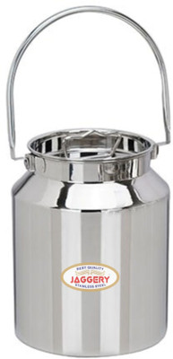 JAGGERY Stainless Steel Milk Container  - 3500 ml(Silver)