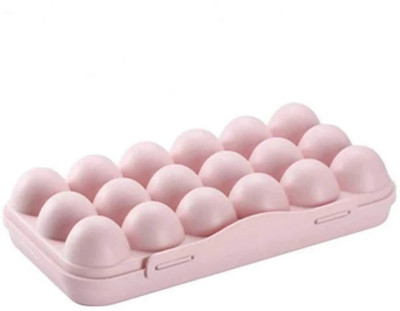 VERPHX Plastic Egg Container  - 1.5 dozen(Pink)