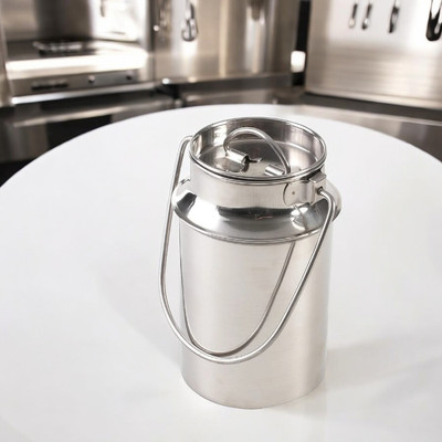 Bravity Steel Milk Container  - 500 ml(Silver)