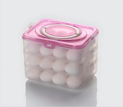 Jinila Plastic Egg Container  - 3 dozen(Multicolor)