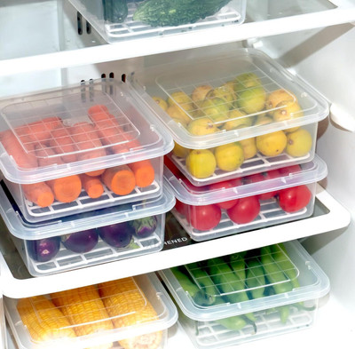 Ecodex Plastic Fridge Container  - 2150 ml(Clear)