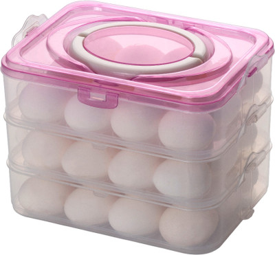 MOOZICO Plastic Egg Container  - 3 dozen(Pink)