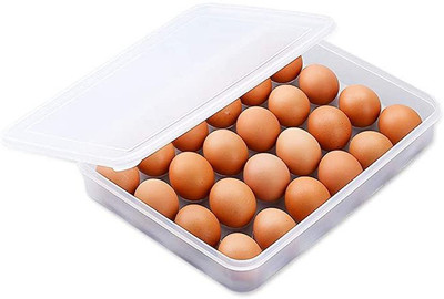 Adhunyk Plastic Egg Container  - 2 dozen(Clear)
