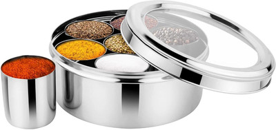 PRABHA Stainless Steel Utility Container  - 650 ml(Silver)