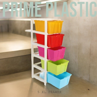 Prime Plastic Plastic Utility Container  - 1000 ml(Multicolor)
