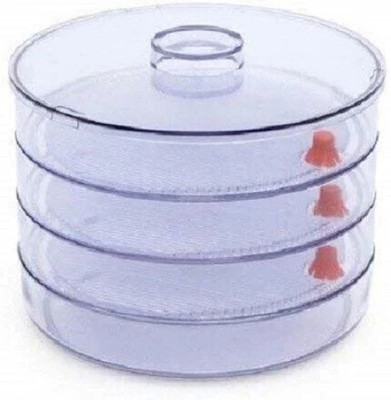 STARDOT Plastic Sprout Maker  - 2000 ml(Pack of 4, Clear)