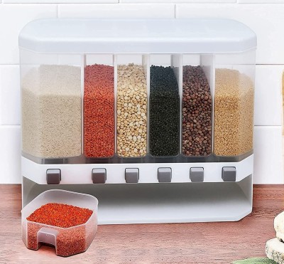 Ramokdu Plastic Cereal Dispenser  - 2000 ml(Multicolor)