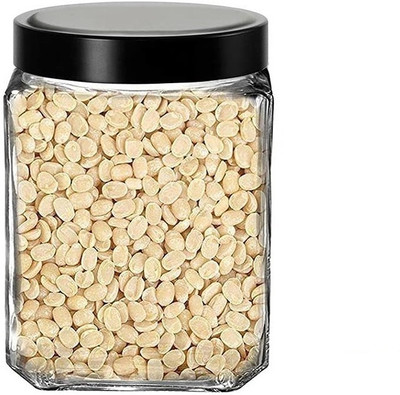 Coozico Glass Cookie Jar  - 600 ml(Clear)