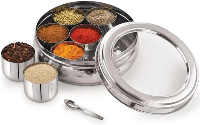 MILTLIFE Steel Utility Container  - 1.5 L(Silver)