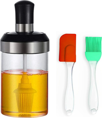 ZORIADA Glass Utility Container  - 250 ml(Pack of 3, Multicolor)