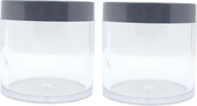 PHARCOS Plastic Utility Container  - 100 g(Pack of 2, Clear)
