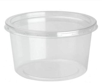 MPS ENTERPRISESS Plastic Utility Container  - 500 ml(Pack of 25, White)