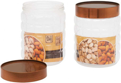DAUVA ENTERPRISE Plastic Utility Container  - 500 ml(Pack of 2, Brown)
