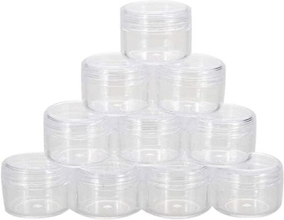 PMW Plastic Utility Container  - 10 ml(Pack of 24, White)