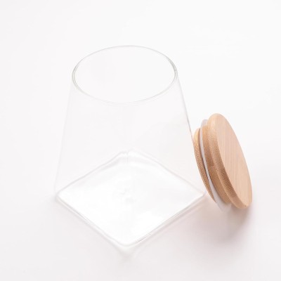 The Better Home Glass Tea Coffee & Sugar Container  - 980 ml(Clear)