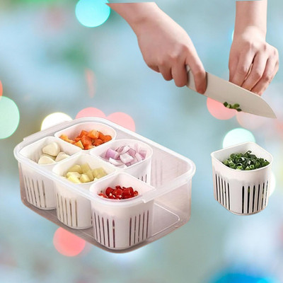 NEWSPARSH Plastic Fridge Container  - 2200 ml(White)