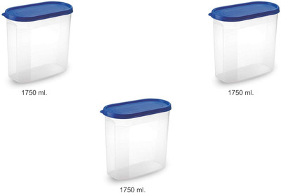 rushabh collections Polypropylene Utility Container  - 1750 ml(Pack of 3, Multicolor)
