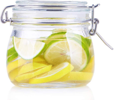 Takositio Glass Pickle Jar  - 500 ml(Clear)