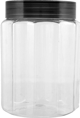 KUBER INDUSTRIES Plastic Grocery Container  - 1100 ml(Pack of 6, Grey)
