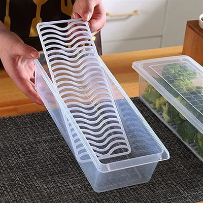 AK10ZONE Plastic Fridge Container - 1500 ml(Multicolor)
