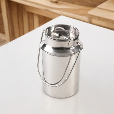 Bravity Steel Milk Container  - 500 ml(Silver)