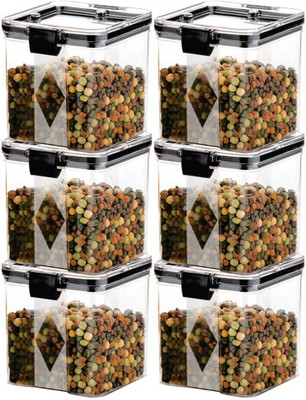 ADMONITION Plastic Grocery Container  - 700 ml(Pack of 6, Multicolor)